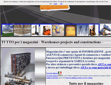 Tablet Screenshot of magazzino.biz